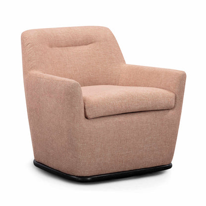 Mado Swivel Accent Chair - Peach - Image 1
