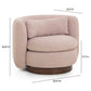 Nura Swivel Accent Chair - Pink - Image 7
