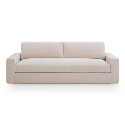 Beckham 96" Sofa - Cream - Image 1