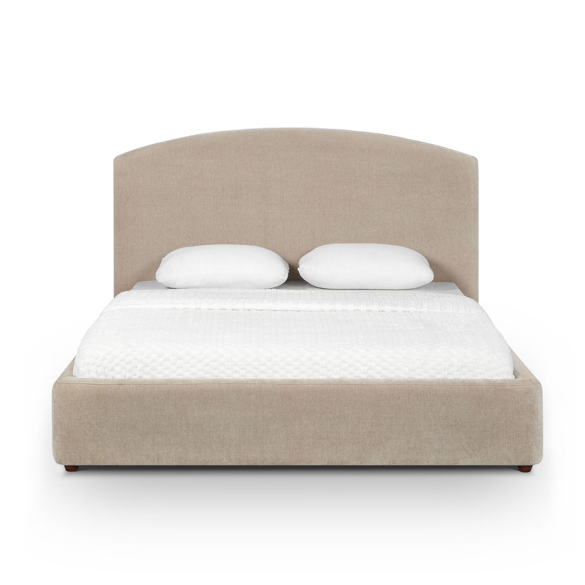 Leah Performance Chenille Bed - Taupe / Queen - Image 2