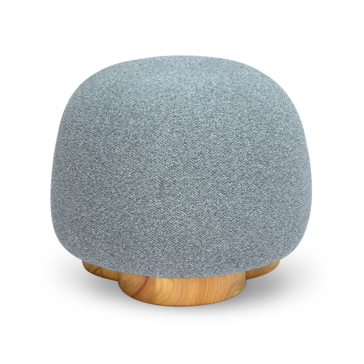 Oopa Swivel Ottoman - Blue - Image 3