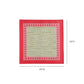 Crissy Cotton Canvas Printed Napkins - Set of 4 - Pink - Image 5