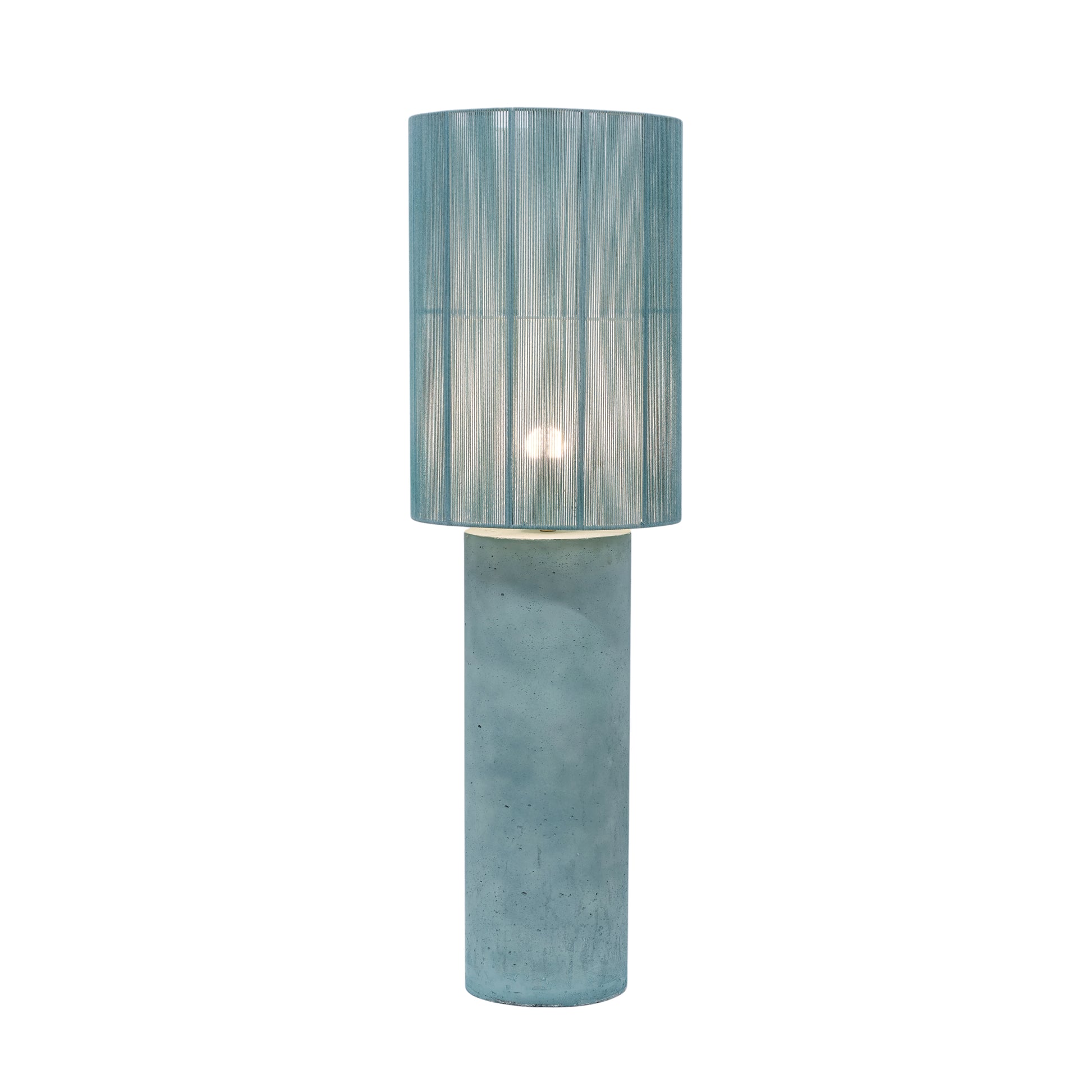Mondada Concrete Floor Lamp - Aqua - Image 3