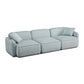 Travie 112" Modular Sofa - Sea Blue - Image 3