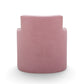 Passe Tasseled Velvet Swivel Accent Chair - Pink - Image 4