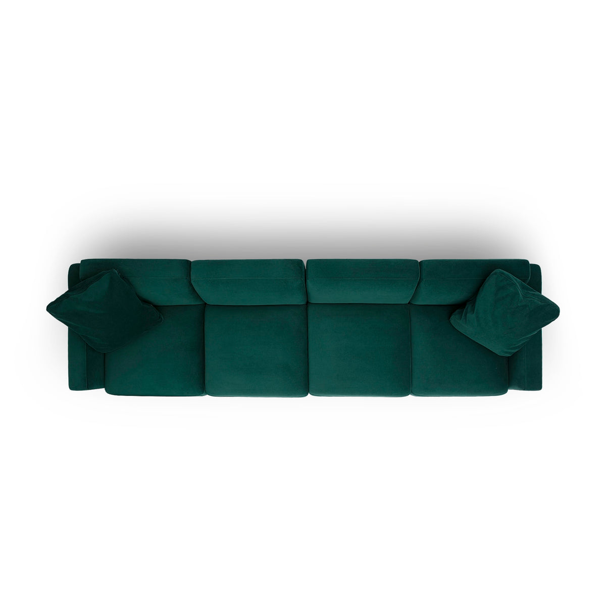 Perry Modular Sofa (96"-124") - Deep Green / 96" - Image 10