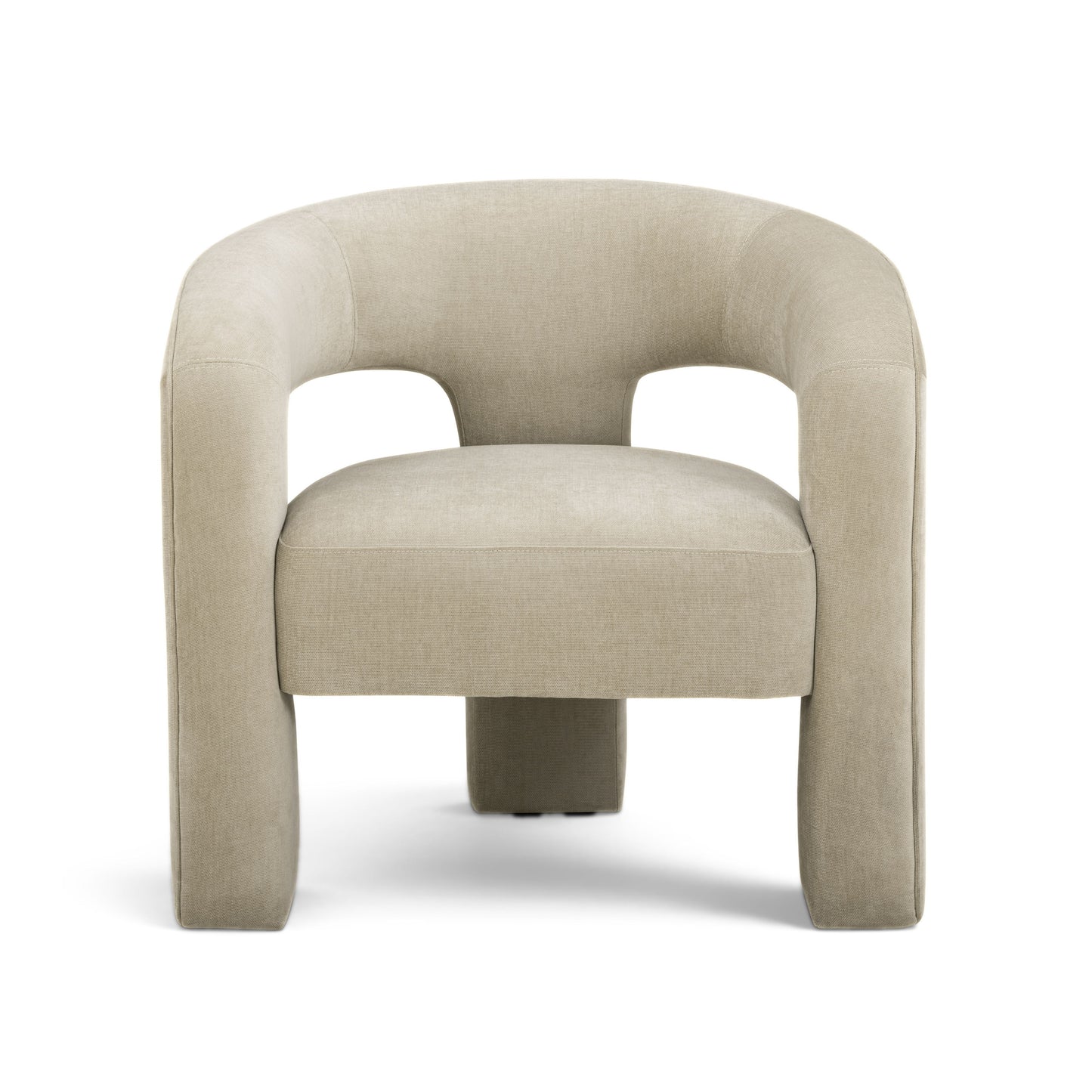 Malone Accent Chair - Taupe - Image 2