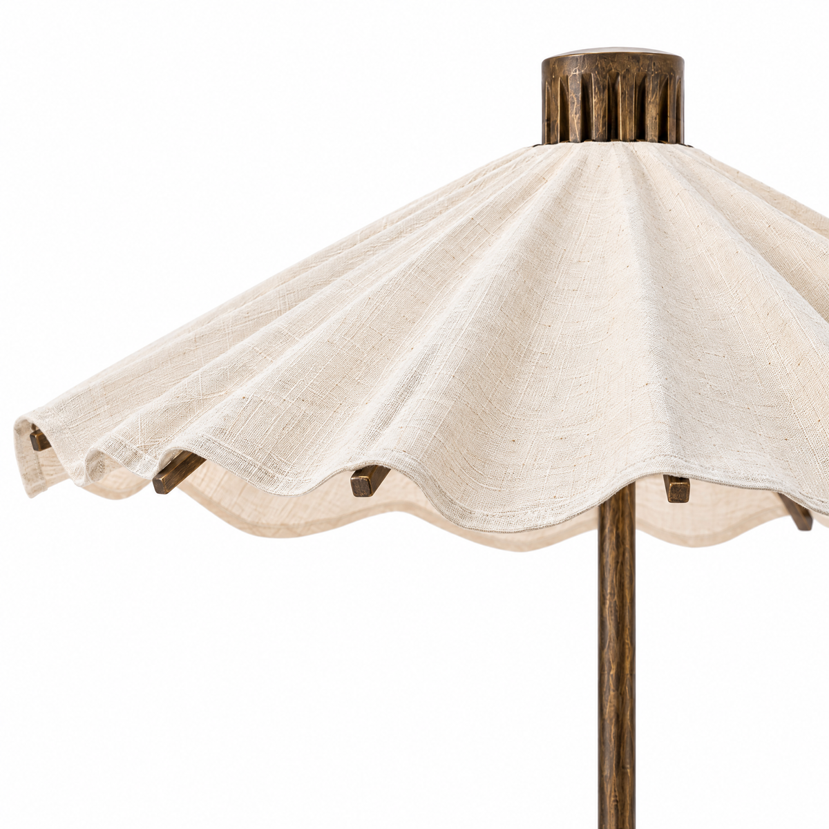 Lyra Ivory Jute Table Lamp - Image 4