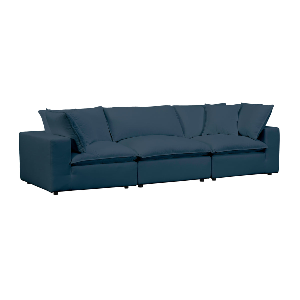 Cali 120" Modular Sofa - Navy - Image 3