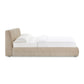 Isla Upholstered Bed - Taupe / Queen - Image 4