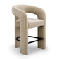 Malone Performance Chenille Stool - Taupe / Counter Height - Image 3