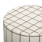 Tatiana Round Concrete Indoor/Outdoor Side Table - Ecru - Image 3