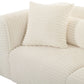 Tarra 86" Modular Loveseat - Off-White - Image 4