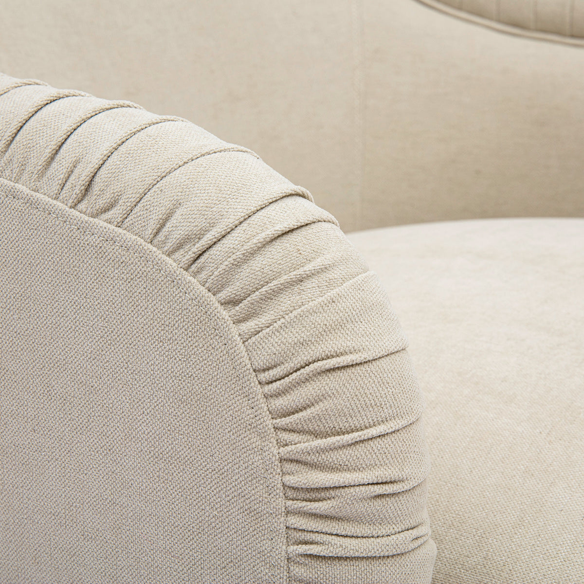 Pamela Tasseled Lounge Accent Chair - Tan - Image 5
