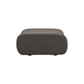 Zenith Contract-Grade Upcycled Fabric Ottoman - Grey - Image 4
