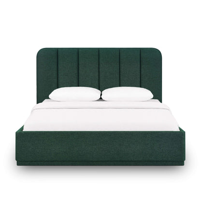 Parker Bed - Forest Green / King - Image 1