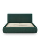 Isla Upholstered Bed - Forest Green / Queen - Image 5