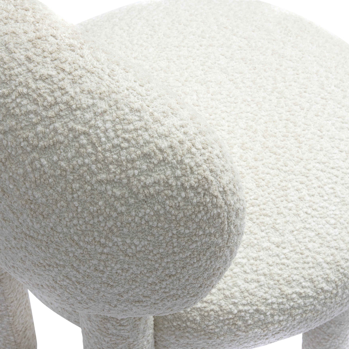 Manu Performance Fabric Side Chair - Off-White - Image 6