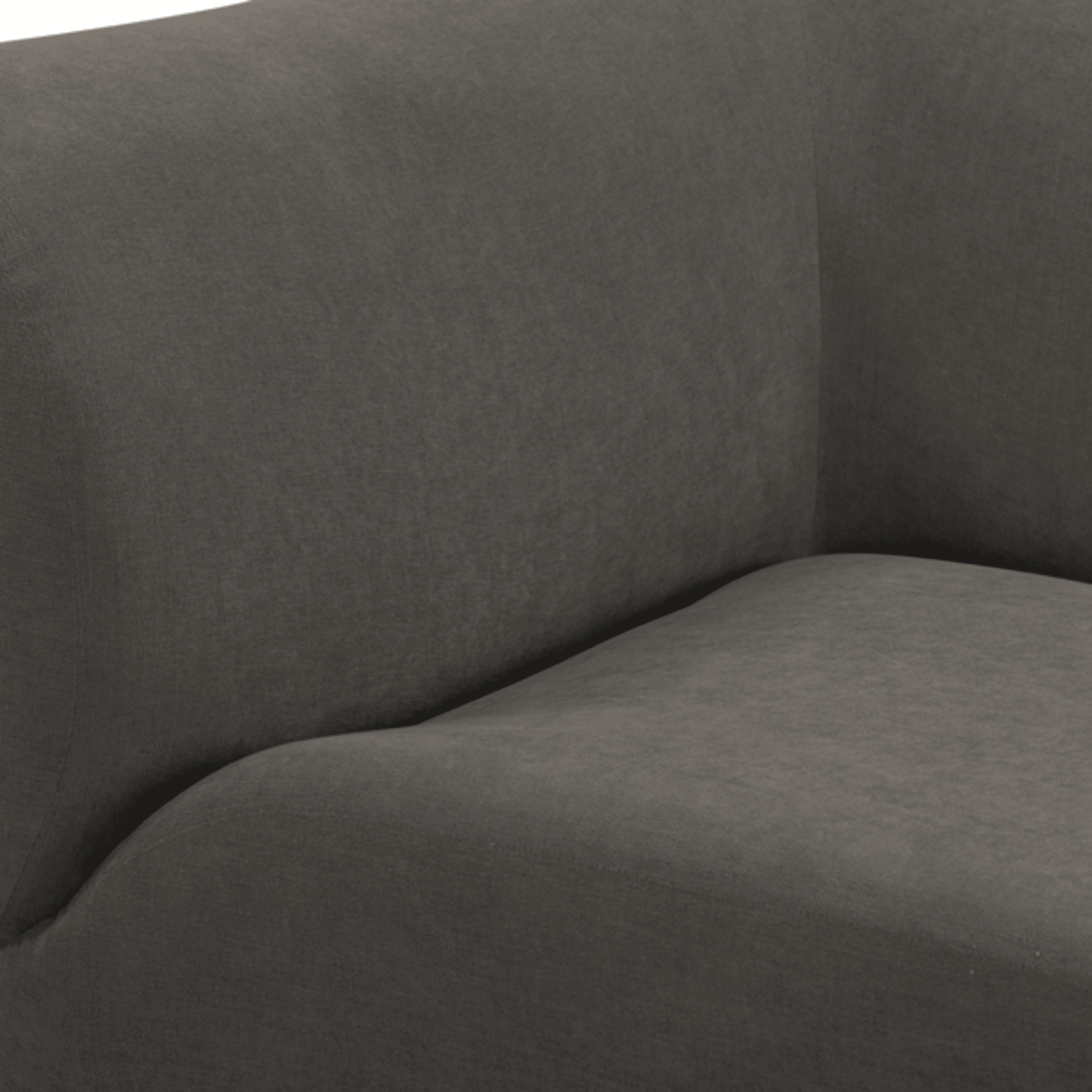 Zenith 8-Piece Contract-Grade Upcycled Fabric Modular U-Sectional - Grey - Image 4