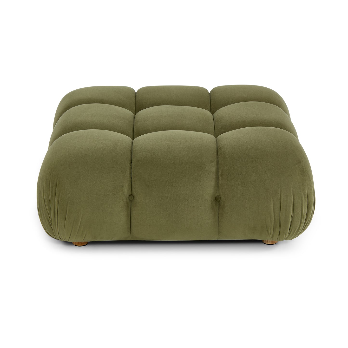 Calliope Performance Modular Ottoman - Olive Green - Image 2