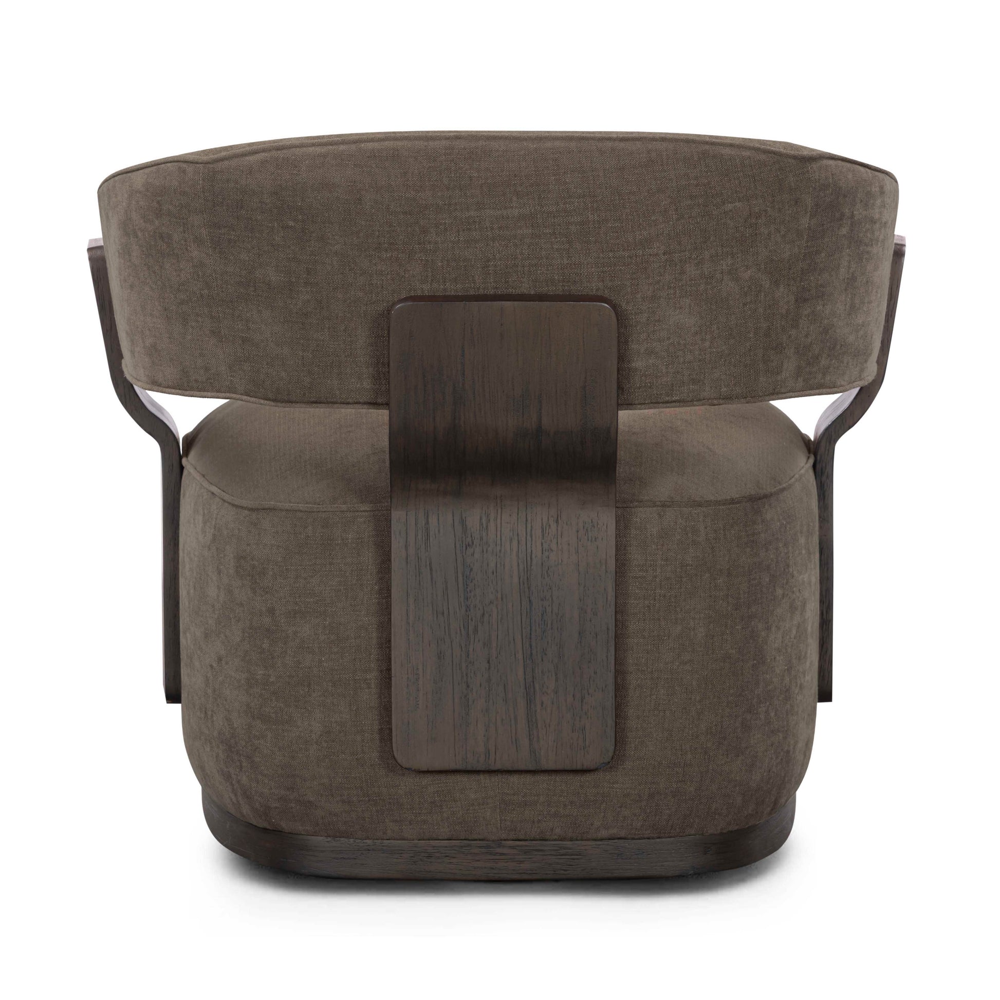 Madison Performance Swivel Accent Chair - Mink - Image 5