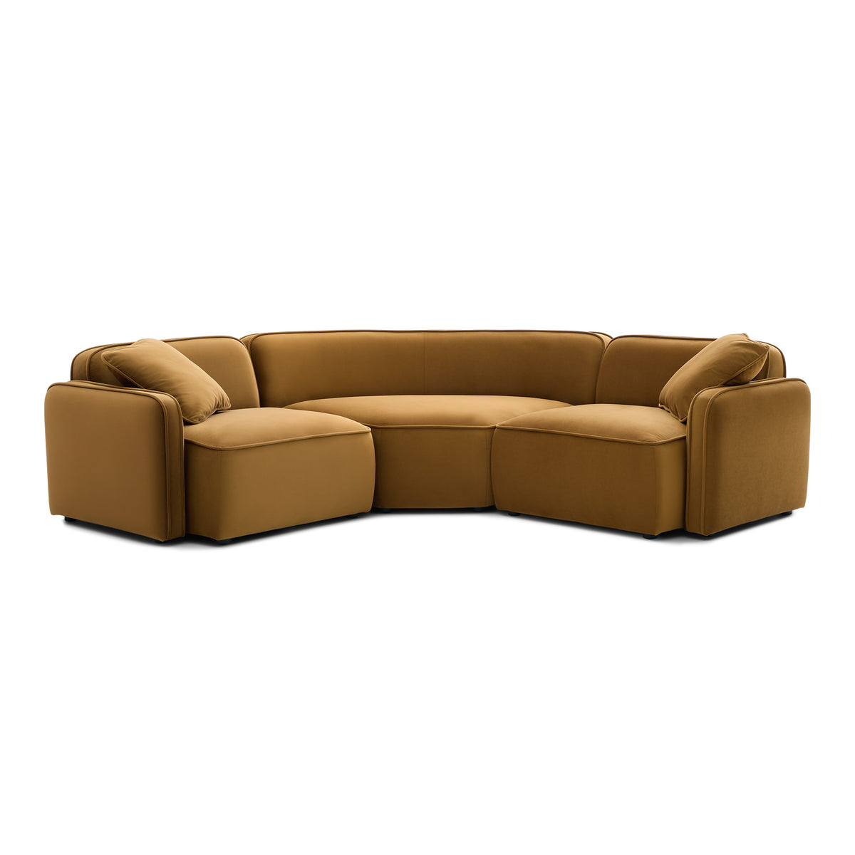 Travie 3-Piece Modular L-Sectional - Honey - Image 1