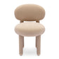 Manu Performance Fabric Side Chair - Tan - Image 3