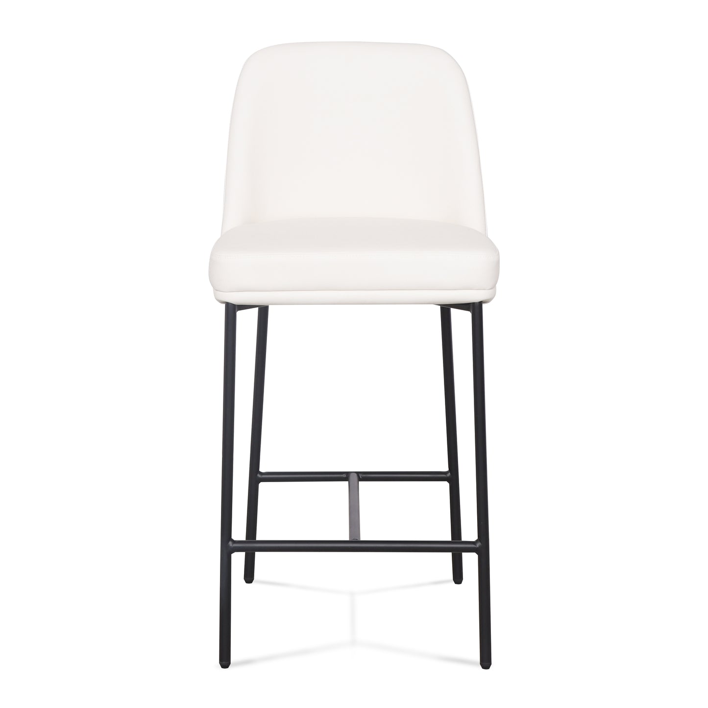 Sydney Performance Vegan Leather Counter Stool - Set of 2 - Cream - Image 3