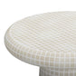 Monica Tiled Pattern Indoor/Outdoor Side Table - Image 4