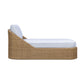 Axel Blue Boucle Outdoor Lounge Chair - Image 3