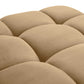 Calliope Performance Modular Ottoman - Cafe Au Lait - Image 4