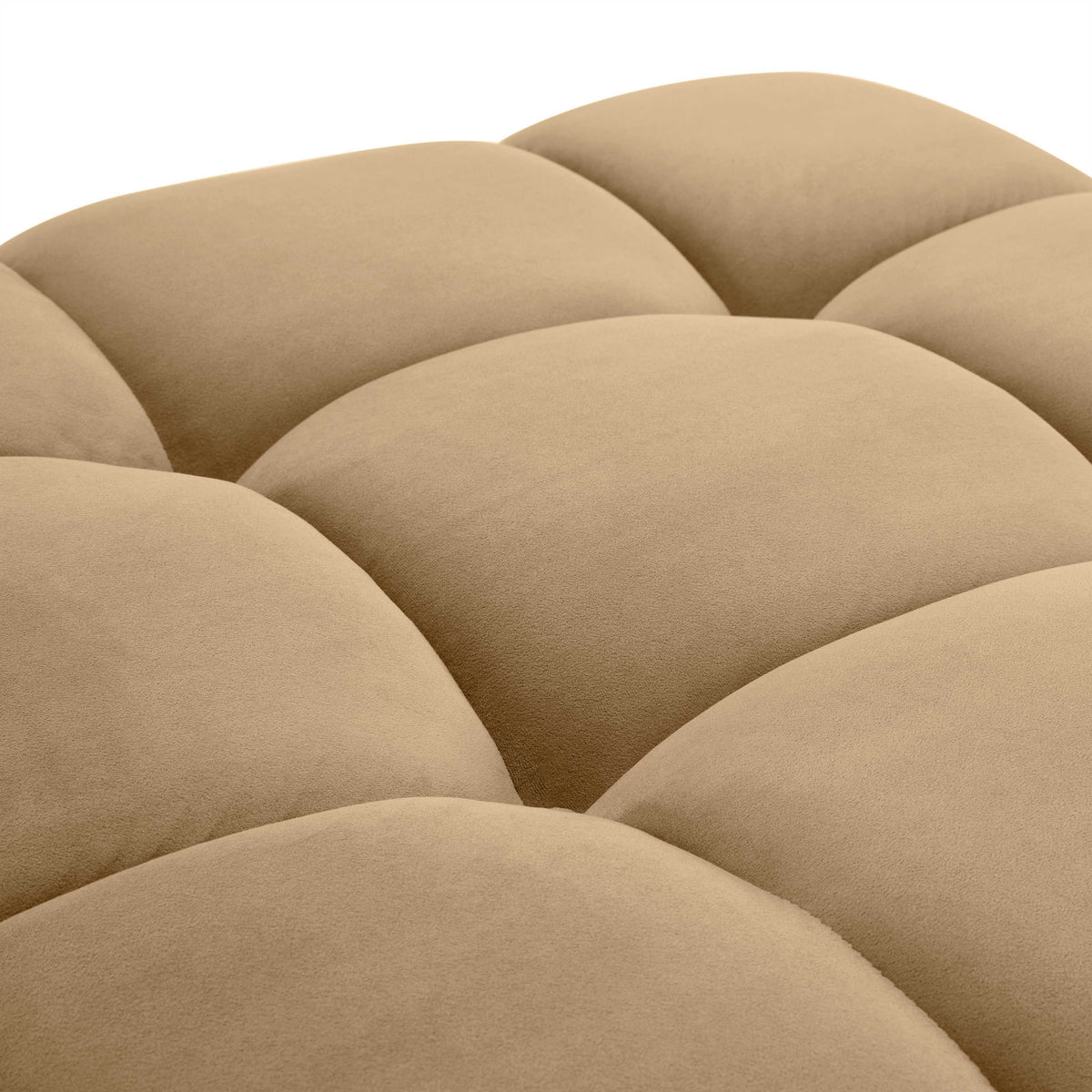 Calliope Performance Modular Ottoman - Cafe Au Lait - Image 4