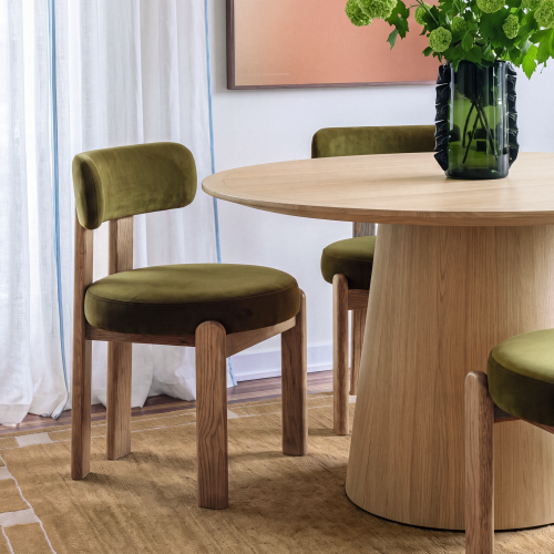 Odessa Performance Dining Chair - Green / 33" - Image 3