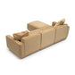 Perry 4-Piece Modular Sectional - Tan - Image 4