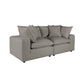 Cali 80" Modular Loveseat - Slate - Image 3