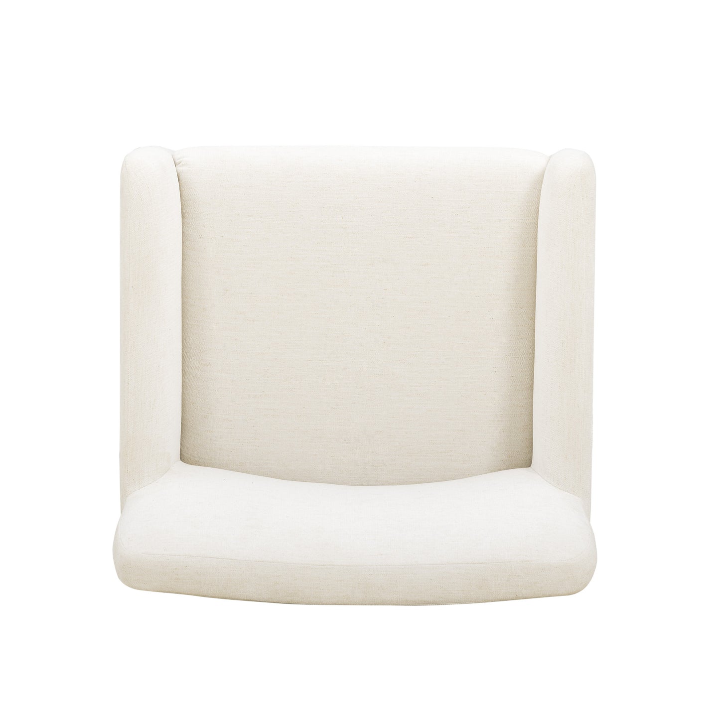Crawley Performance Linen Chenille Dining Chair - Cotton White - Image 5