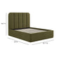 Parker Bed - Green / Queen - Image 9