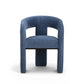 Malone Denim Blue Performance Fabric Dining Chair - Image 1