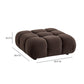 Calliope Performance Modular Ottoman - Dark Brown - Image 5