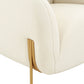 Kandra Accent Chair by Inspire Me! Home Decor - Off-White - Image 5