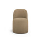 Persa Round Back Performance Chenille Dining Chair - Light Brown - Image 3