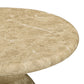 Cynthia Light Emperador Faux Marble Indoor/Outdoor Side Table - Image 3