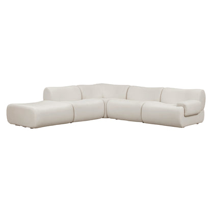 Zenith 5-Piece Modular Sectional - Cream - Image 1