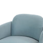 Solange Swivel Accent Chair - Blue - Image 5