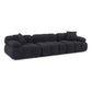 Calliope 118" Modular Sofa - Black - Image 3