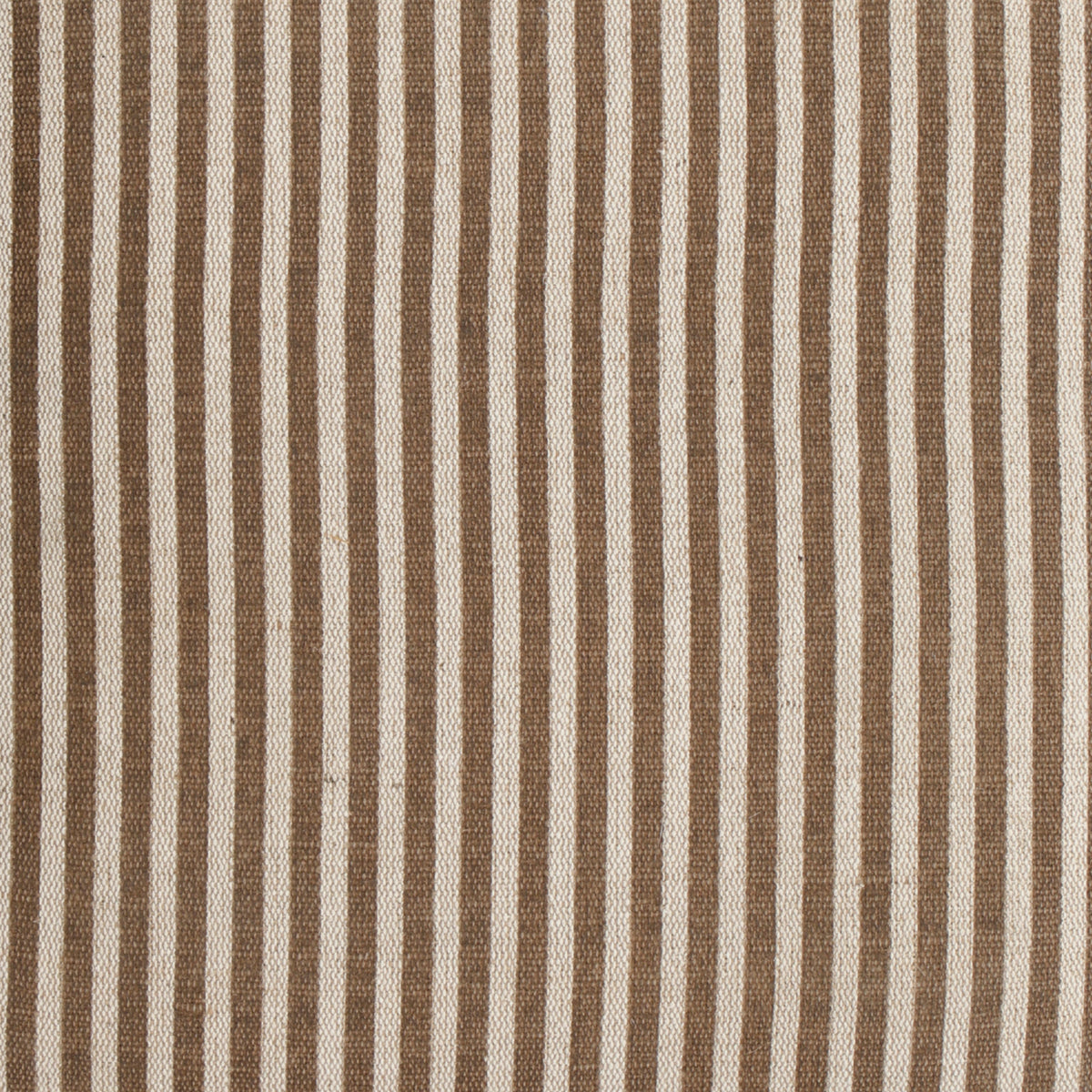 Byron Square Cotton Jute Ottoman - Brown - Image 7
