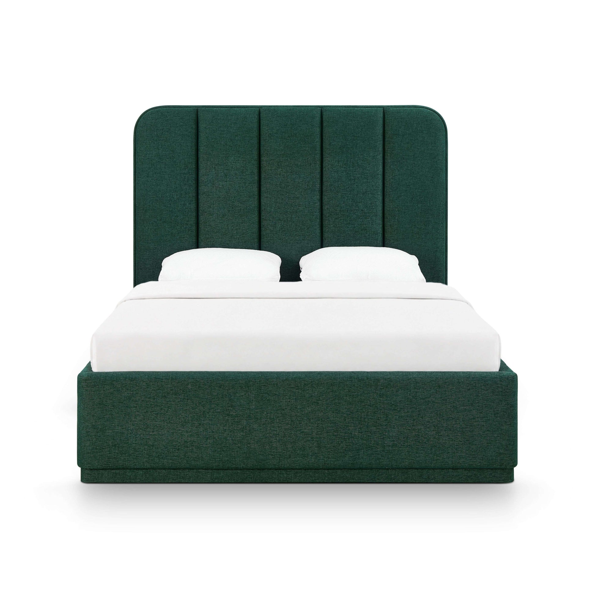 Parker Bed - Forest Green / Queen - Image 1