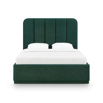 Parker Bed - Forest Green / Queen - Image 1