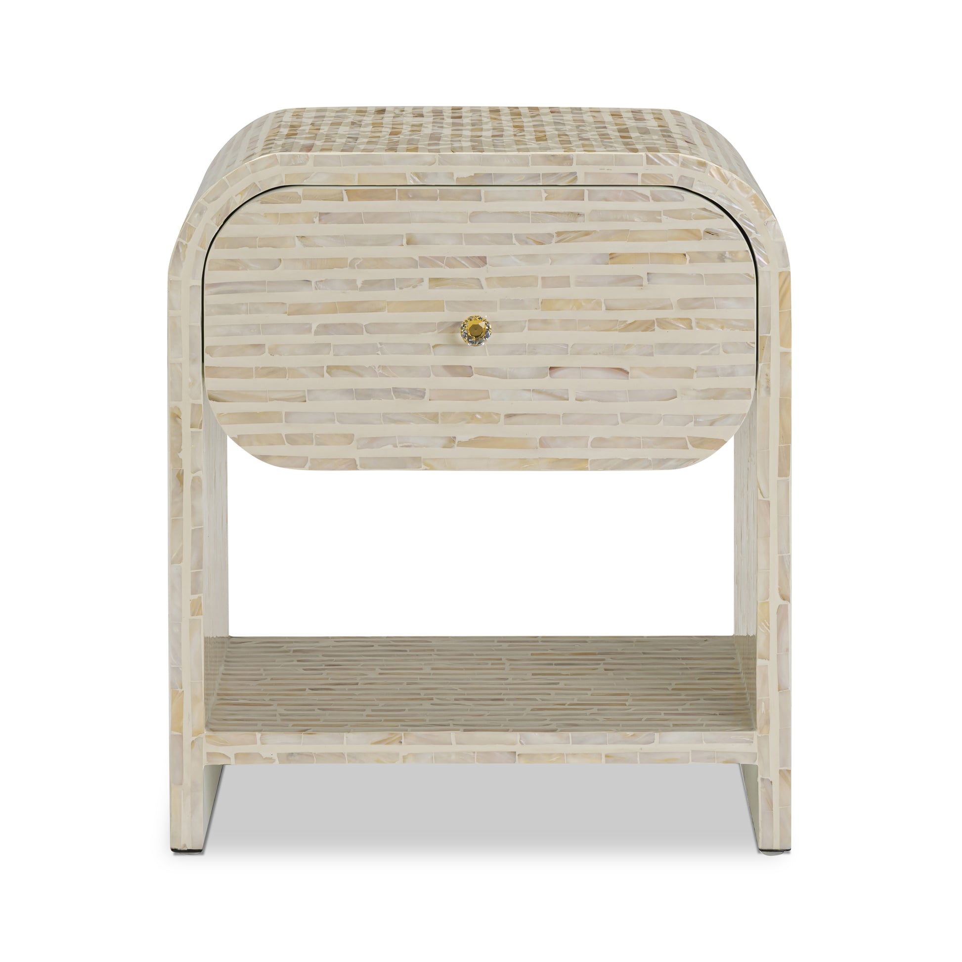 Borno 20" Mother of Pearl Nightstand - Image 1