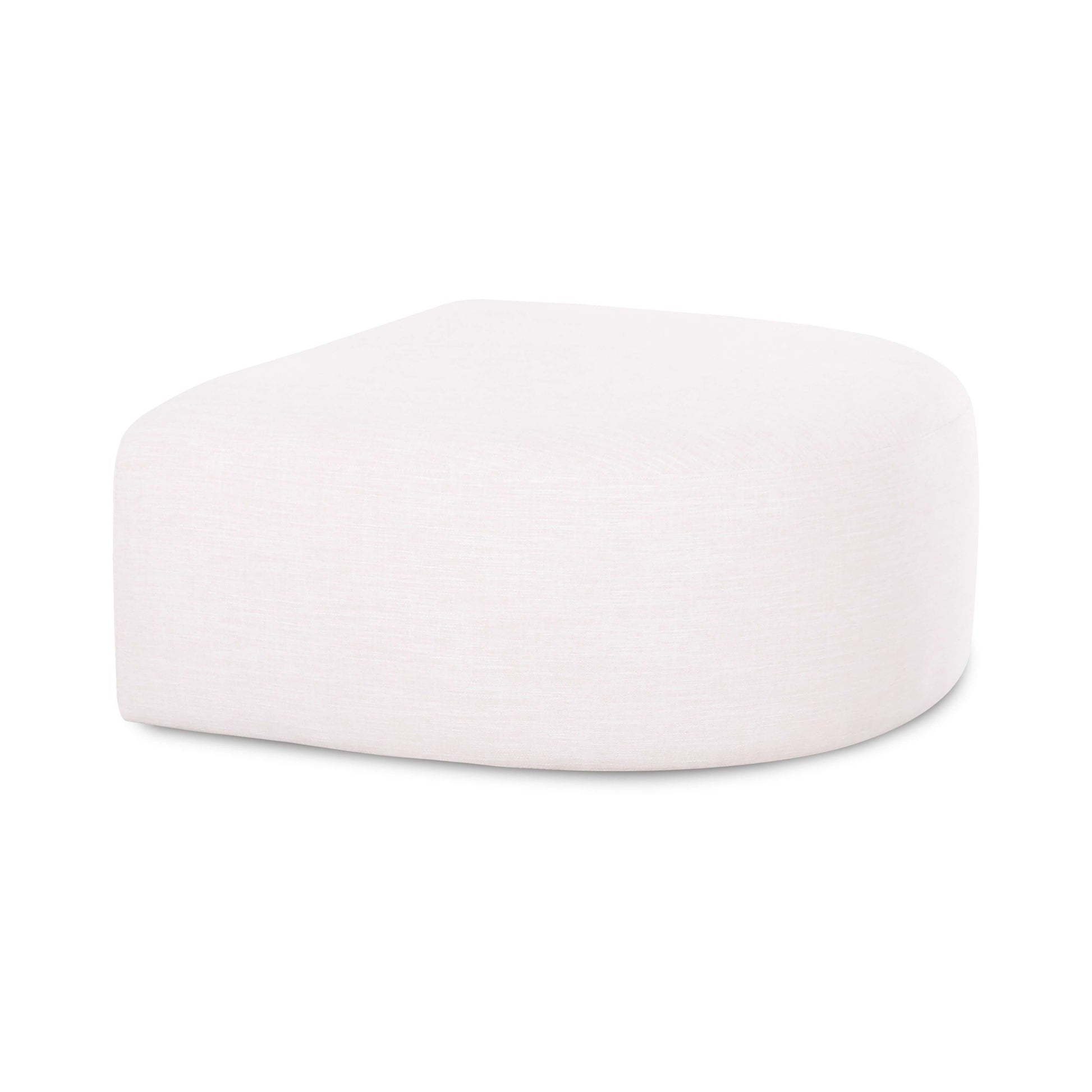 Gorge Ottoman - Cream - Image 1